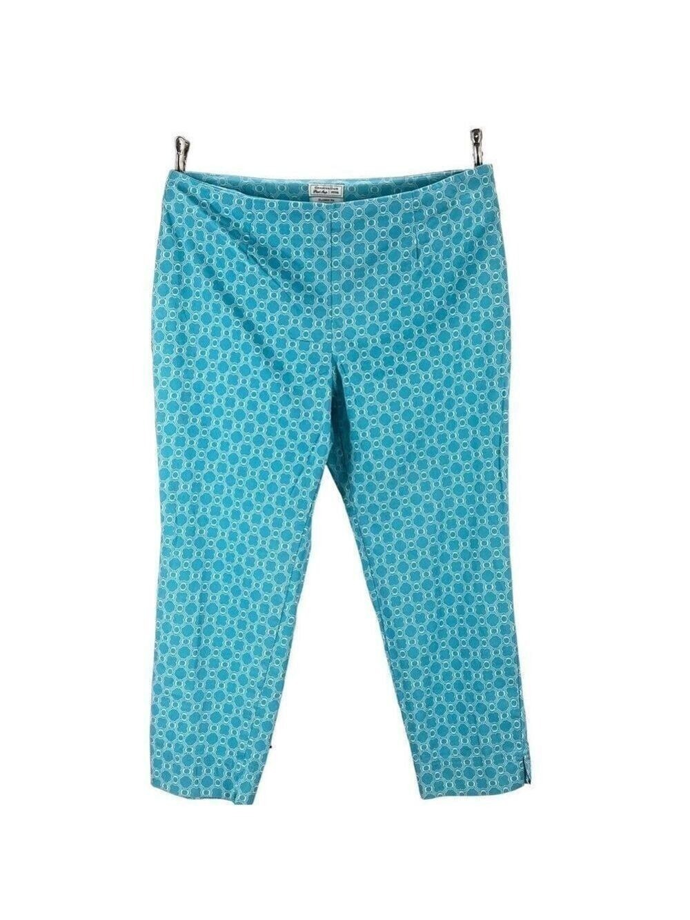 16P Charter Club Capri Turquoise White